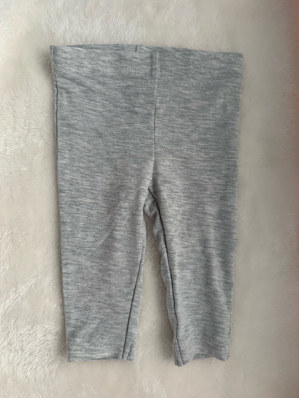 Little Sleppies 0-3 months Gray Cotton Leggings